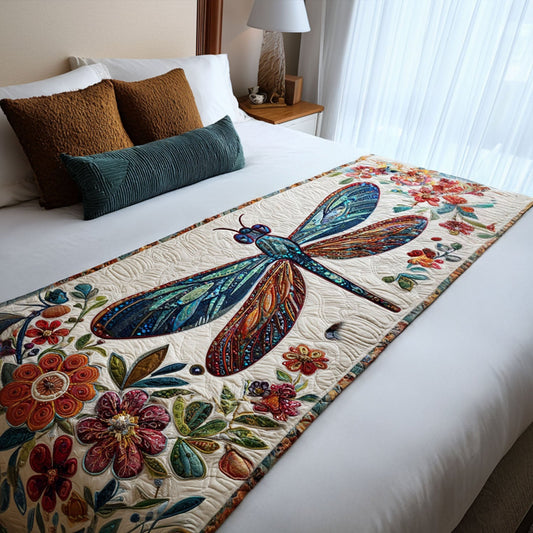 Breeze of Wings Quilted Bed Runner NCU0PT8414