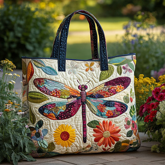 Breezy Bop Quilted Tote Bag NCU0PT8427