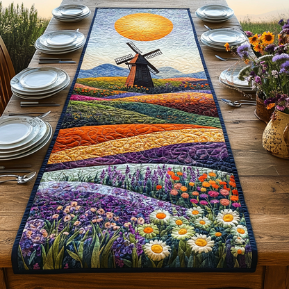 Breezy Meadows Quilted Table Runner NCU0DV4467