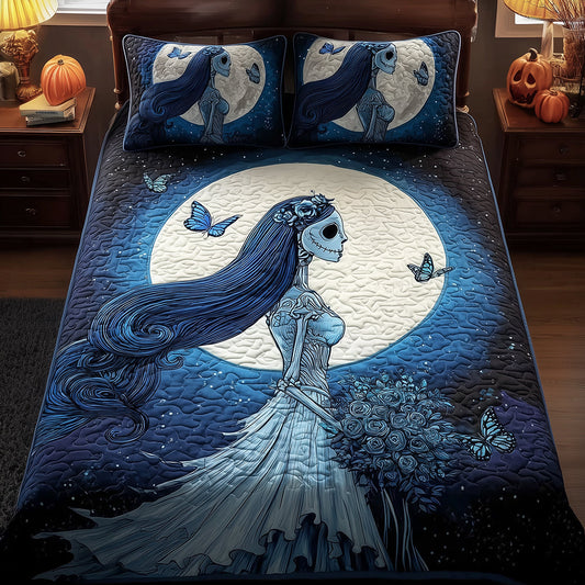 Bride Midnight Quilted Bedding Set NCU0TH3215