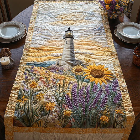Bright Beacon Quilted Table Runner NCU0DV9156
