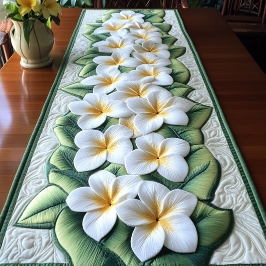 Bright Bloom Quilted Table Runner NCU0VL2002