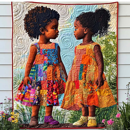 Bright Blossoms Quilted Blanket NCU0NT7991