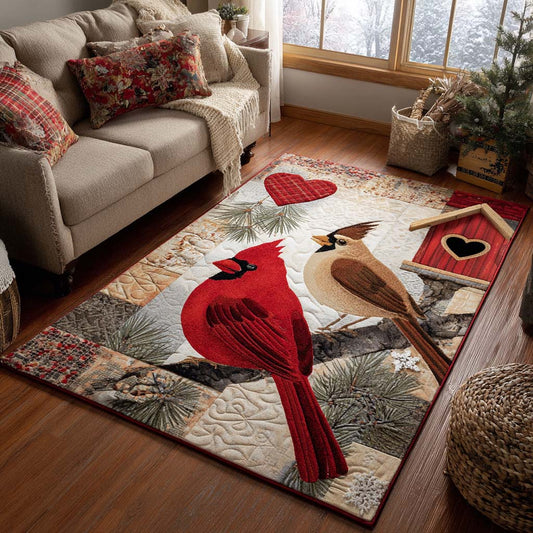 Bright Cardinal Area Rug NCU0NT10458