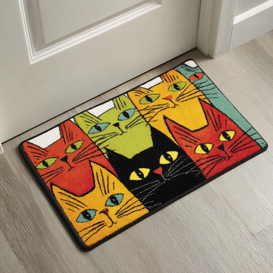 Bright Cats Doormat NCU0NT10139
