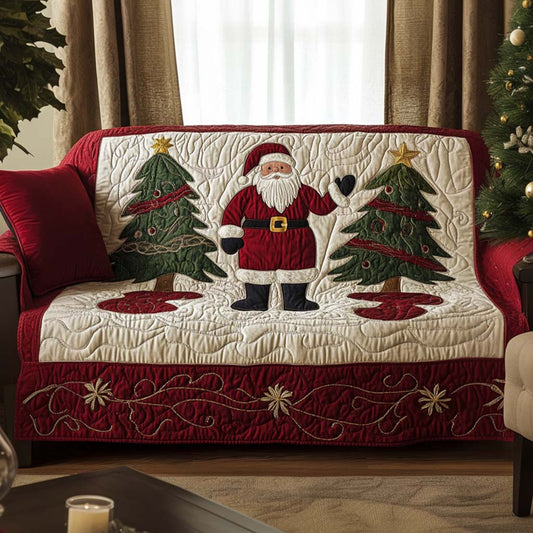 Bright Christmas Quilted Sofa Cover NCU0NT10749