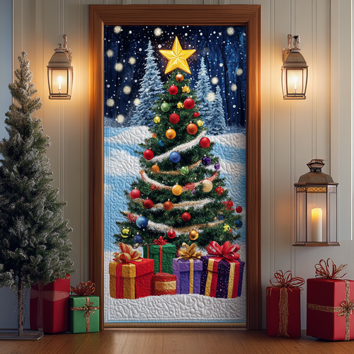 Bright Star Quilted Door Cover NCU0DK10942