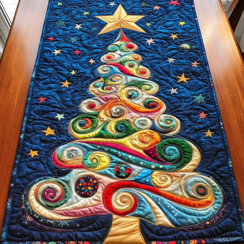 Bright Star Quilted Table Runner NCU0DK10030