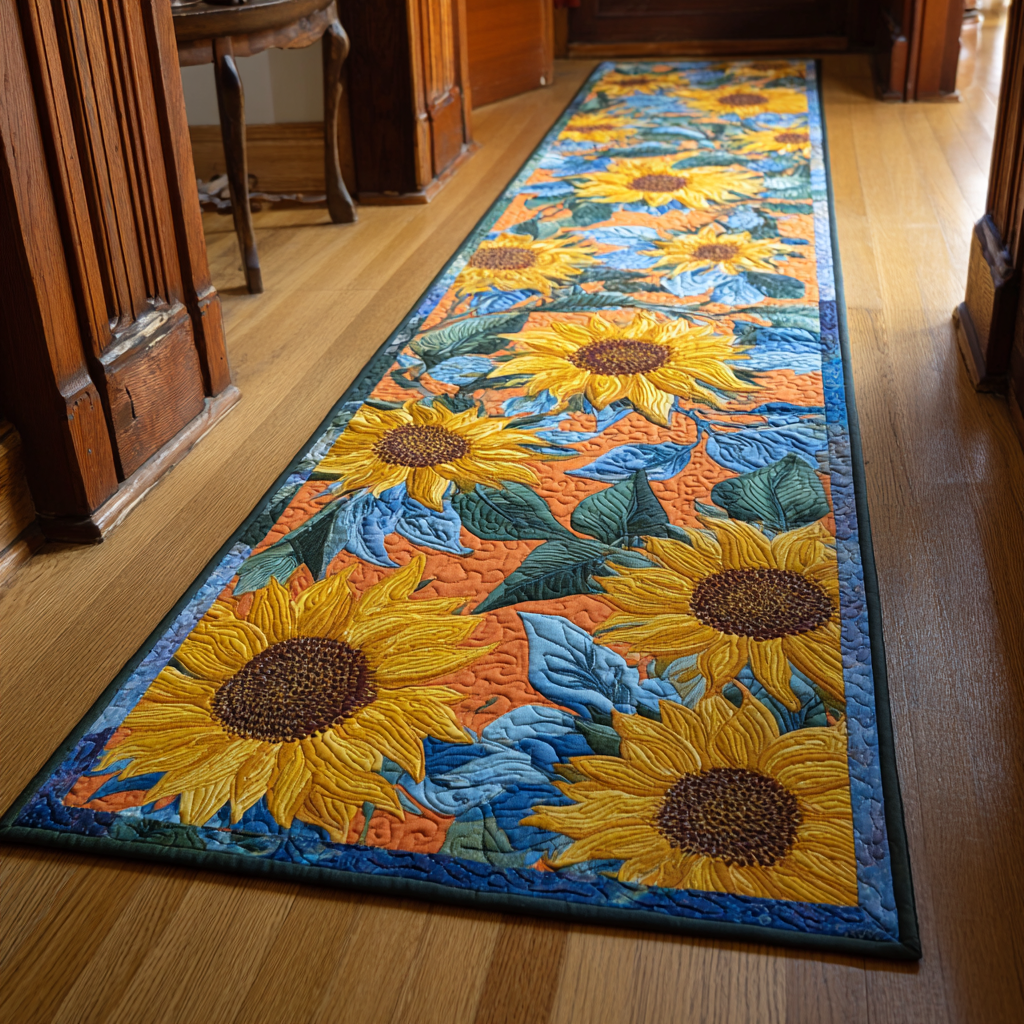 Bright Sunflower Runner Carpet NCU0DK10883