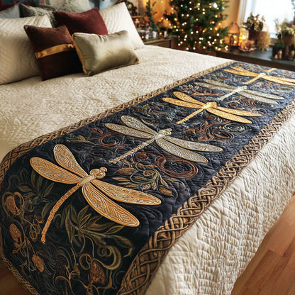 Bronze Whisper Quilted Bed Runner NCU0TV1234