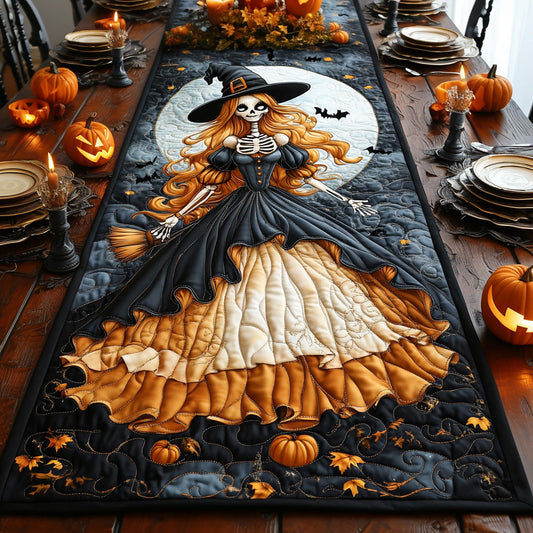 Broomstick Bliss Quilted Table Runner NCU0DV7212