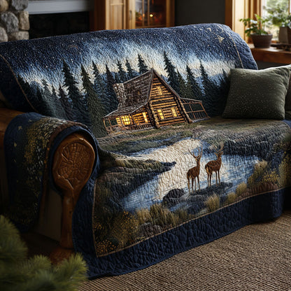 Buck Duo Cover Quilted Sofa Cover NCU0NT12749