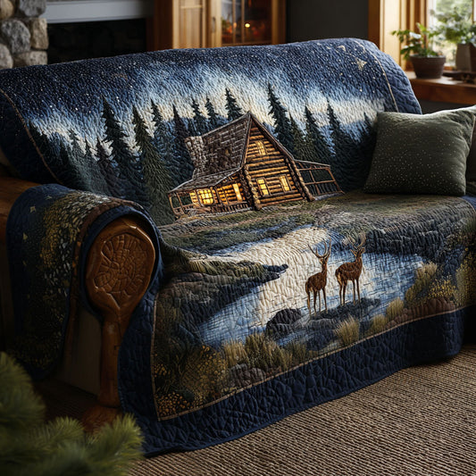 Buck Duo Cover Quilted Sofa Cover NCU0NT12749