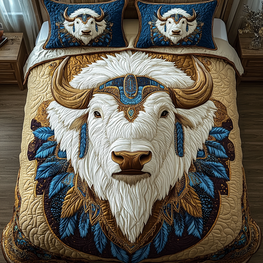 Buffalo Horizon 3-Piece Quilted Bedding Set NCU0DV2416