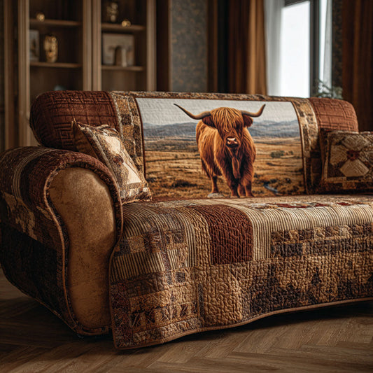 Buffalo Ridge Quilted Sofa Cover NCU0PT10218