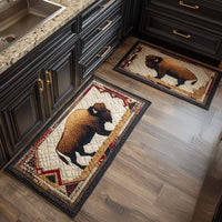 Buffalo Spirit Kitchen Area Rug NCU0NT10841