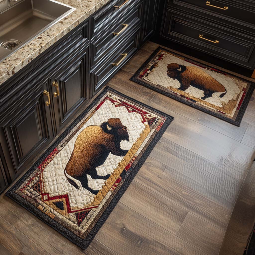 Buffalo Spirit Kitchen Area Rug NCU0NT10841