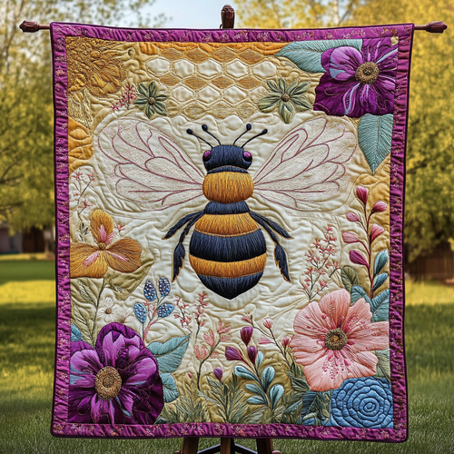 Bumble Beauty Quilted Blanket NCU0DK2261