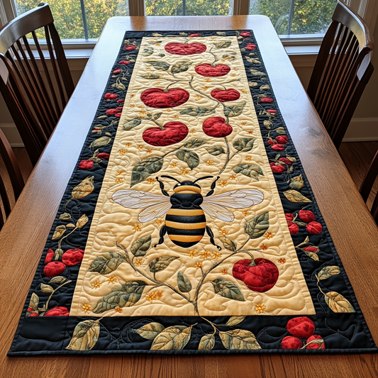 Bumble Bliss Quilted Table Runner NCU0DK5494