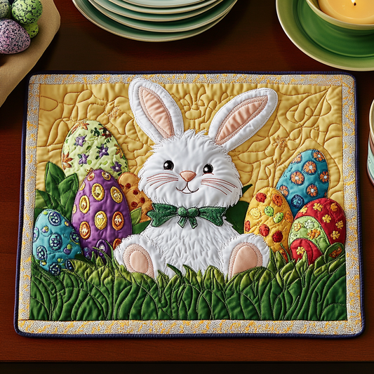 Bunny Bliss Quilted Place Mat NCU0VH3488