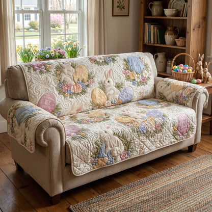 Bunny Blossom Quilted Sofa Cover NCU0PT11417