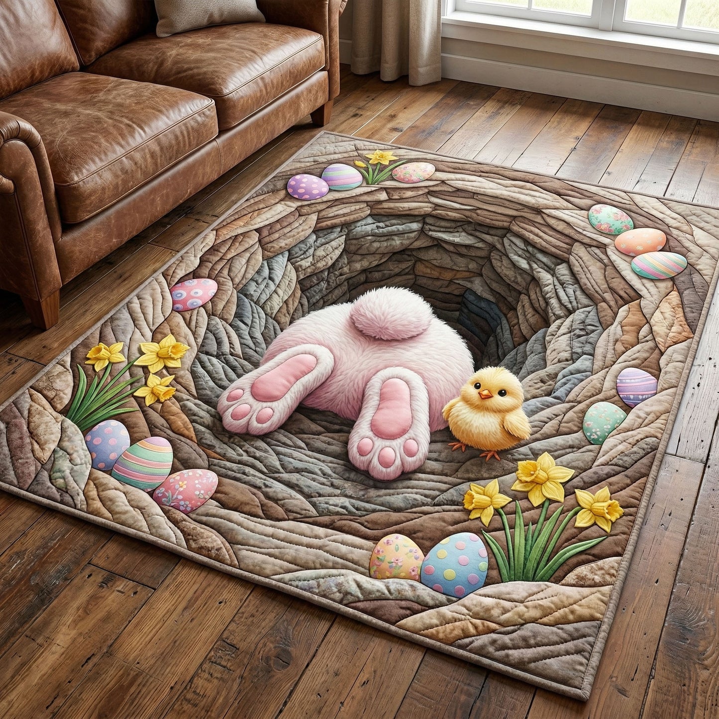 Bunny Burrow Area Rug NCU0NT12446