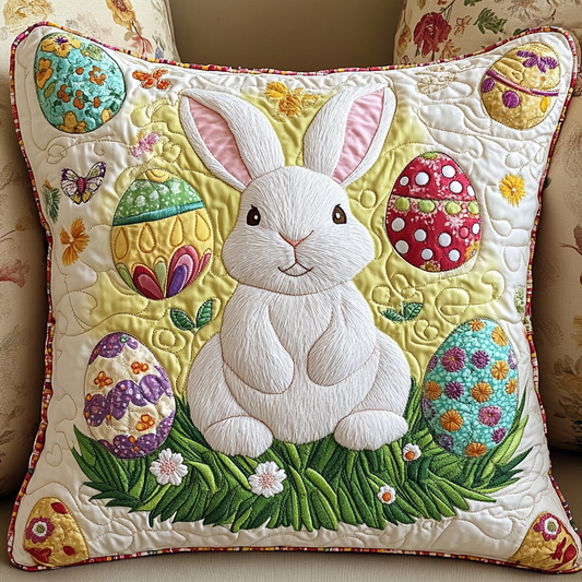 Bunny Fields Quilted Pillow Case NCU0VH3498