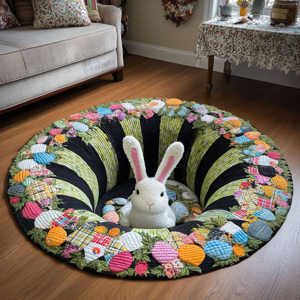 Bunny Hollow Dream Quilted Round Mat NCU0PT11491