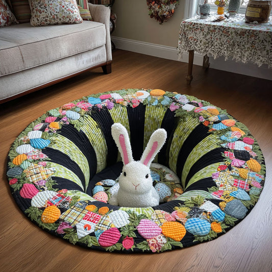 Bunny Hollow Dream Quilted Round Mat NCU0PT11491