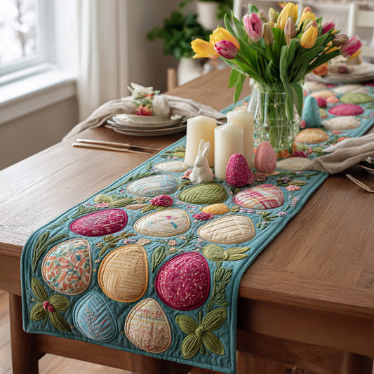 Bunny Meadow Quilted Table Runner NCU0VL3201