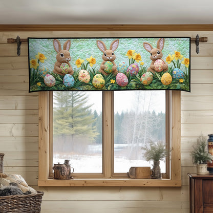 Bunny Meadow Quilted Valance NCU0NT4488