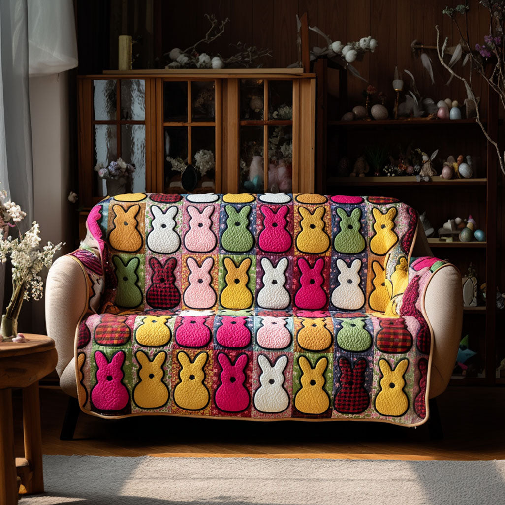 Bunny Patch Dreams Quilted Sofa Cover NCU0PT11368