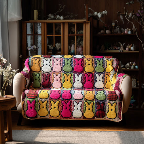 Bunny Patch Dreams Quilted Sofa Cover NCU0PT11368