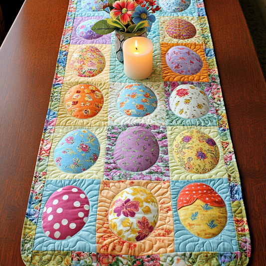 Bunny Path Quilted Table Runner NCU0VH3640