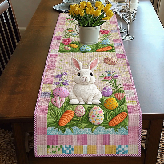 Bunny Trail Quilted Table Runner NCU0DV4015