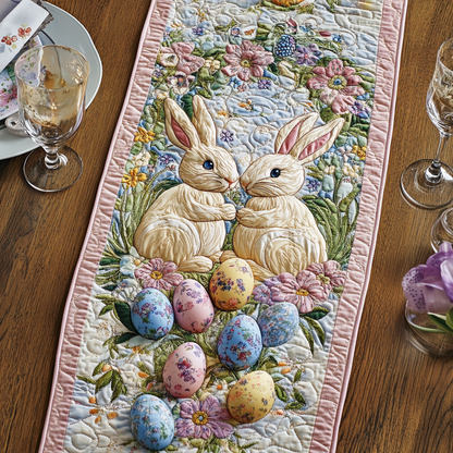 Bunny Trail Quilted Table Runner NCU0VH2426