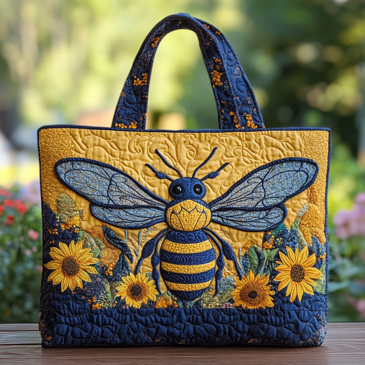 Busy Bee Quilted Tote Bag NCU0DK9513