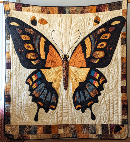 Butterfly Bliss Art Quilt Hanging NCU0DV799