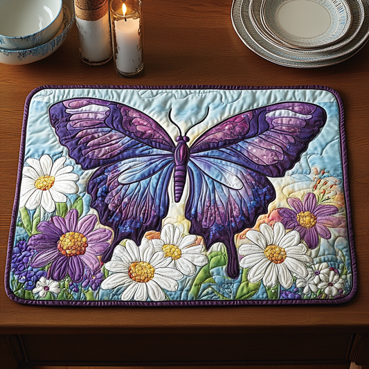 Butterfly Bloom Quilted Place Mat NCU0VH5348