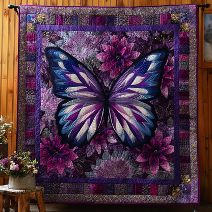 Butterfly Dreams Quilted Blanket NCU0DK8212