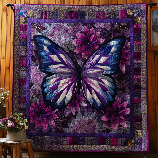 Butterfly Dreams Quilted Blanket NCU0DK8212