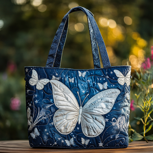 Butterfly Dreams Quilted Tote Bag NCU0DK9610