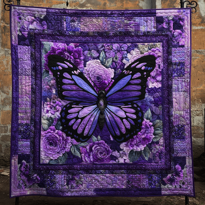 Butterfly Magic Quilted Blanket NCU0DK8216