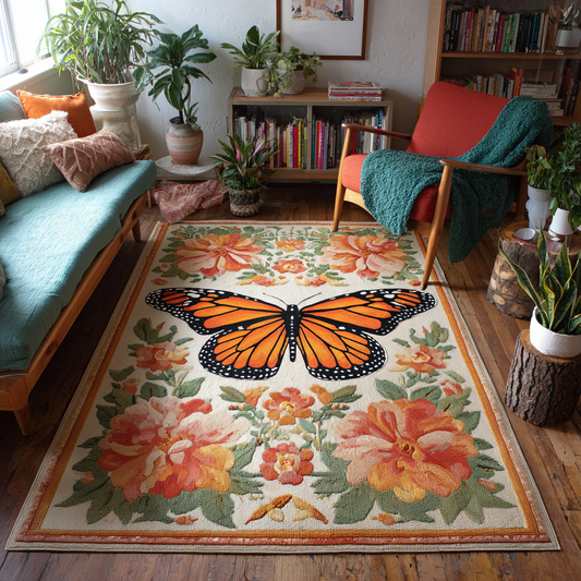 Butterfly Meadow Area Rug NCU0DK11442