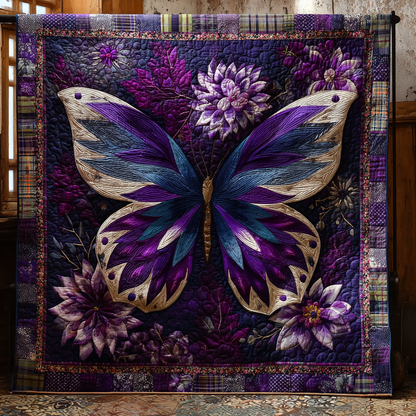 Butterfly Wings Quilted Blanket NCU0DK8214