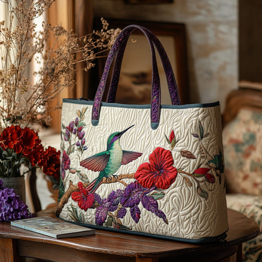 Buzz Bloom Quilted Tote Bag NCU0DV7021