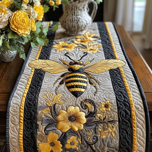 Buzz Joy Quilted Table Runner NCU0NT8944