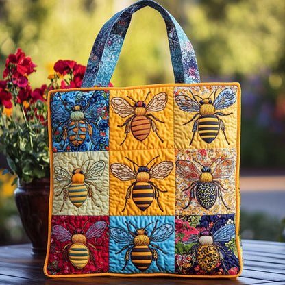 Buzz Joy Quilted Tote Bag NCU0NT8616