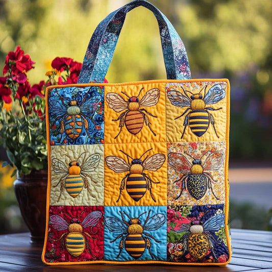 Buzz Joy Quilted Tote Bag NCU0NT8616
