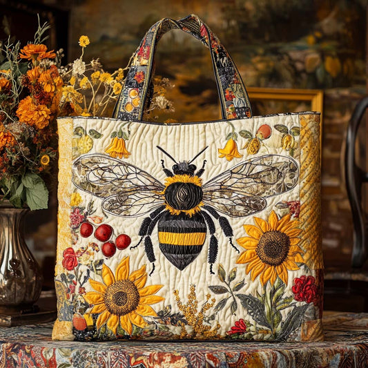 Buzz Love Quilted Tote Bag NCU0NT10527